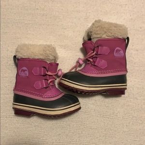 Girls Sorel Boots Size 9